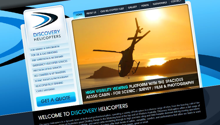 discovery helicopters