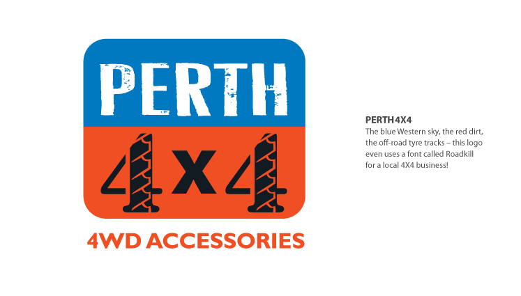 perth 4x4 logo design perth